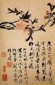 Shitao Zweig zum Fischen 1694 alte China Tinte